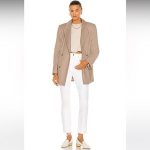 Karolina High Rise Straight Crop in Brentwood
GRLFRND